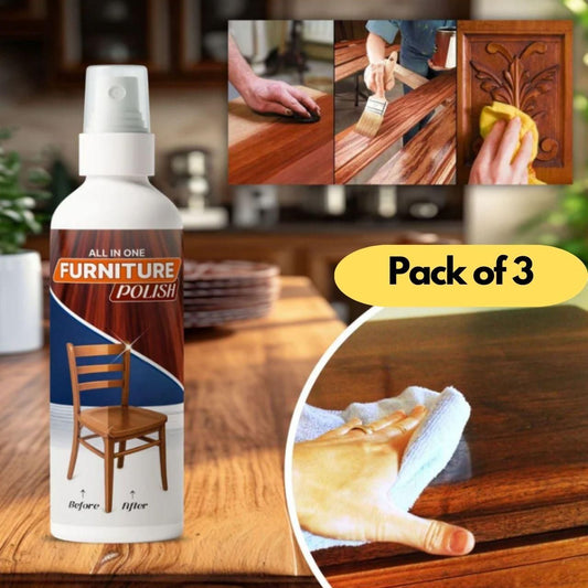 All In One Furniture Polish 450 grm Pack of 3
